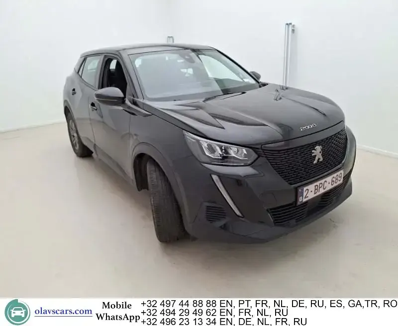 Gebraucht Peugeot 2008 110 PS (80 kW) 2022 Schwarz SUV