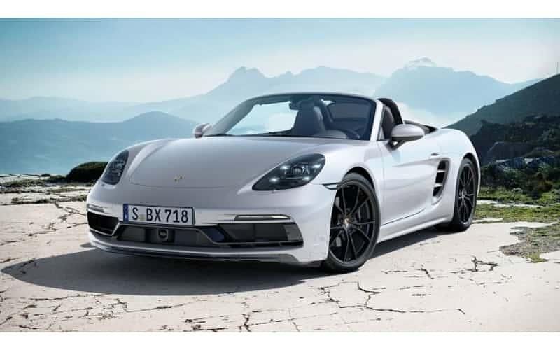 Grau Gebraucht 2024 Porsche 718 Boxster Cabrio | 87.900 € - Bild 1/4