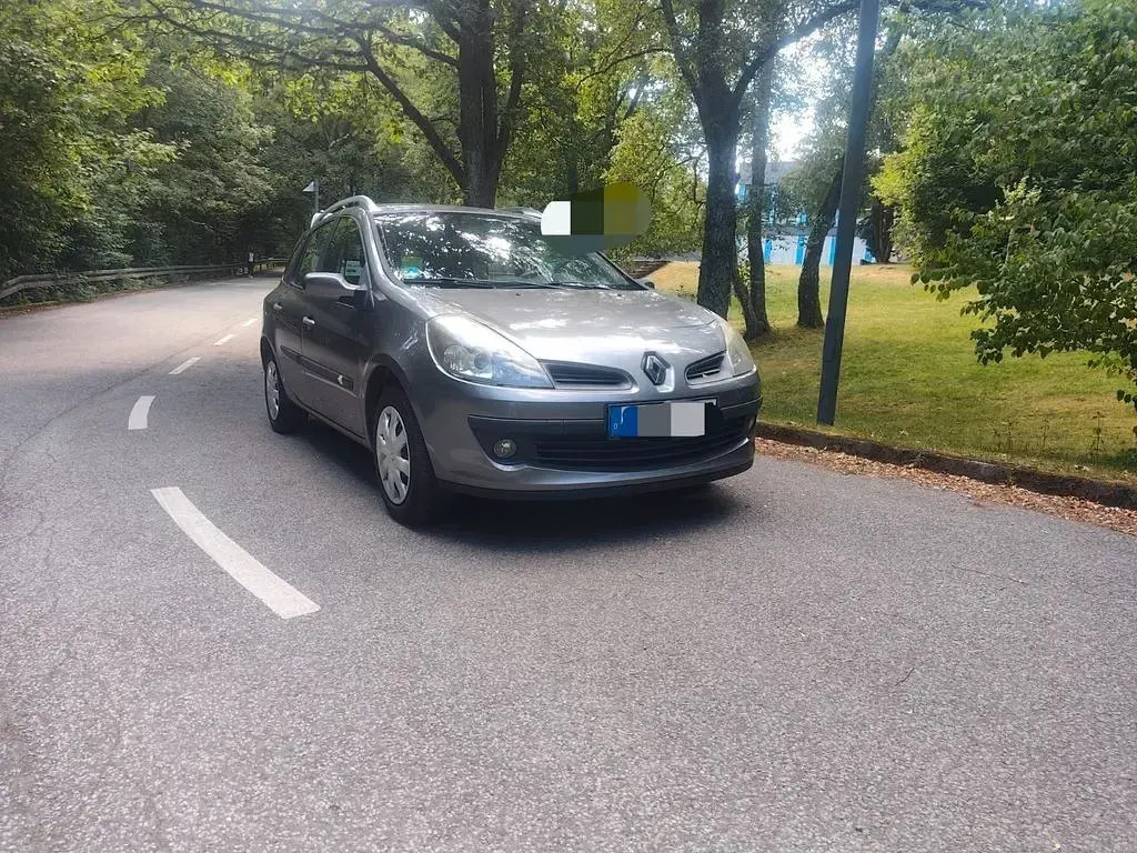 Gebraucht Renault Clio Dynamique 101 PS (74 kW) 2008 Grau Limousine