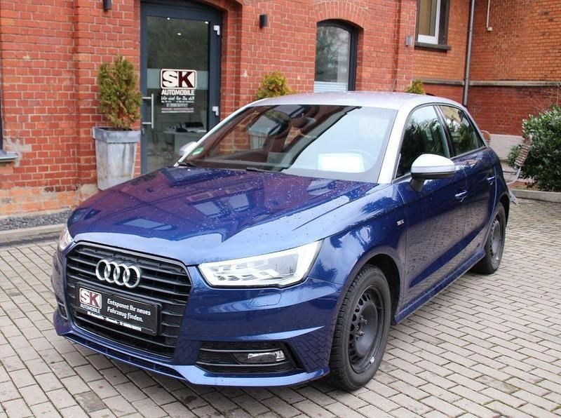 Gebraucht Audi A1 Sportback S-Line 125 PS (91 kW) 2016 Blau Kleinwagen