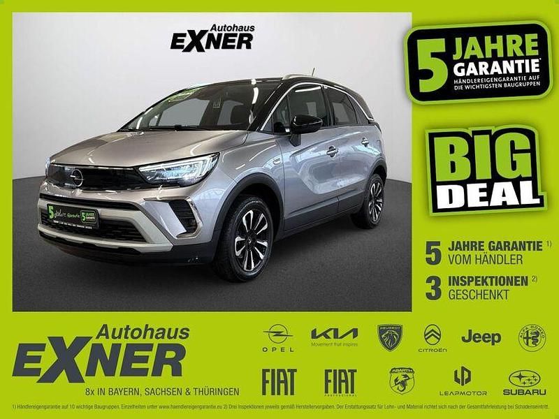 Gebraucht Opel Crossland X Elegance 110 PS (80 kW) 2022 Grau/quarz silber SUV