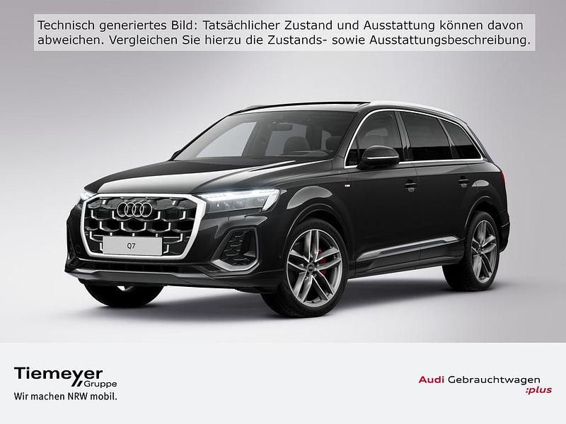 Schwarz Gebraucht 2025 Audi Q7 S-Line SUV | 77.880 € (Guter Preis) - Bild 1/4