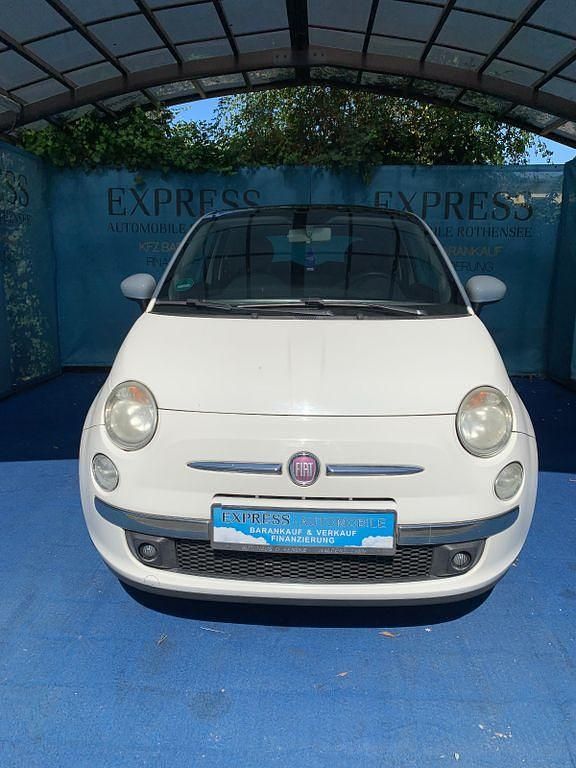 Weiß Gebraucht 2010 Fiat 500 Lounge Kleinwagen | 2.999 € (Teuer) - Bild 1/4
