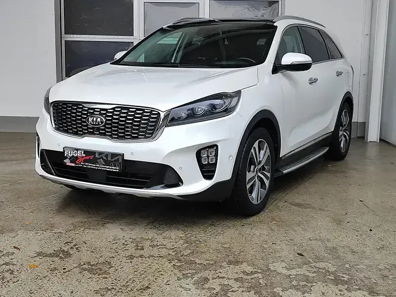 Gebraucht Kia Sorento GT-Line 200 PS (147 kW) 2019 (swp) snow white pearl met SUV