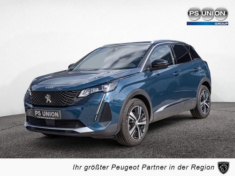 Blau / celebes blau Gebraucht 2023 Peugeot 3008 GT SUV | 26.990 € (Etwas zu teuer) - Bild 1/4