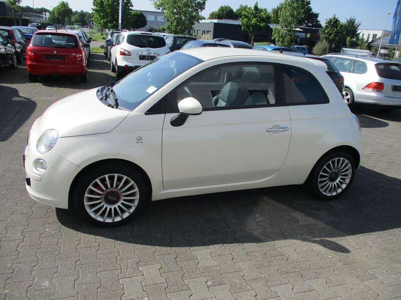 Perlmut weiß metallic Gebraucht 2008 Fiat 500 Sport Limousine | 3.250 € (Guter Preis) - Bild 1/4