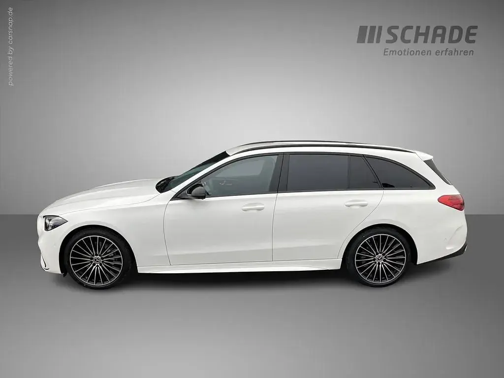 Gebraucht Mercedes C220 AMG line 197 PS (144 kW) 2026 Weiß Kombi