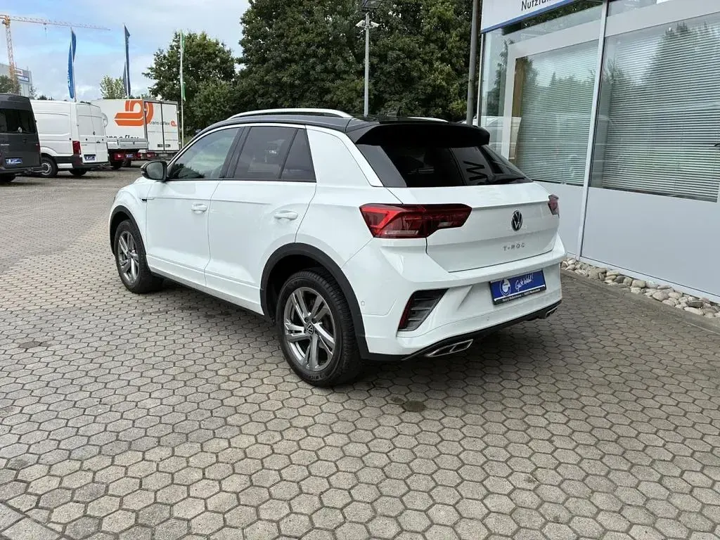 Gebraucht VW T-Roc Sportline 110 PS (80 kW) 2023 Weiß SUV