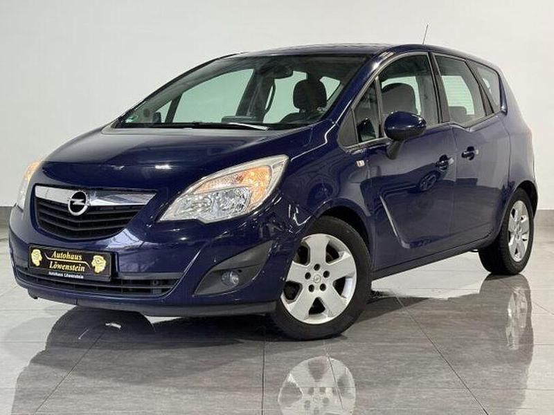 Gebraucht Opel Meriva Edition 110 PS (80 kW) 2012 Blau Van / Kleinbus