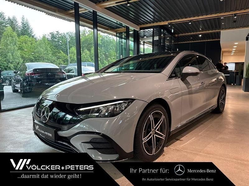 Grau Gebraucht 2023 Mercedes EQE300 Advanced Limousine | 46.740 € - Bild 1/4