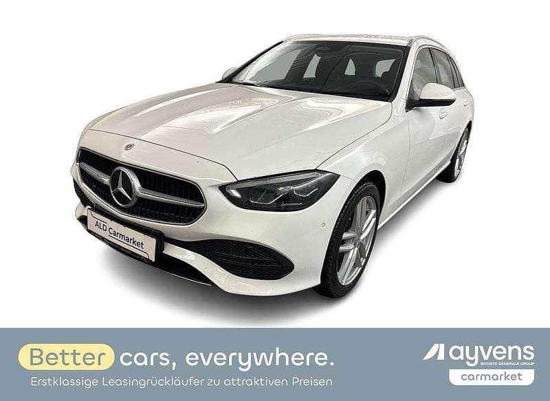 Gebraucht Mercedes C300e Avantgarde 204 PS (150 kW) 2022 Polarweiss  unilack Kombi