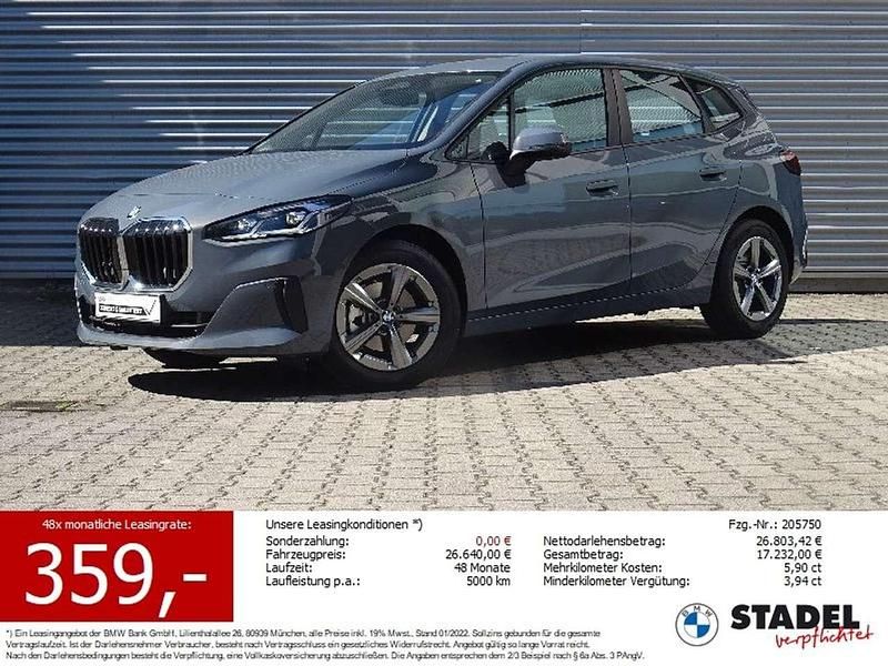 Sparkling kupfergrau metallic Gebraucht 2024 BMW 216 Active Tourer Efficient Dynamics Van / Kleinbus | 25.325 € (Fairer Preis) - Bild 1/3