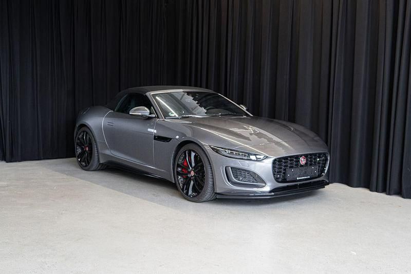 Grau Gebraucht 2023 Jaguar F-Type R-Dynamic Cabrio | 91.900 € - Bild 1/4