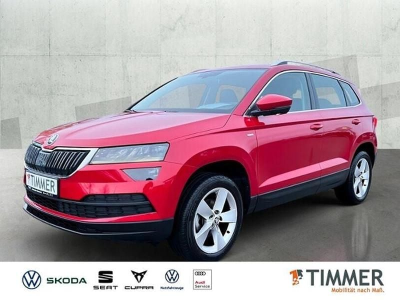 Gebraucht Skoda Karoq Soleil 116 PS (85 kW) 2019 Rot SUV