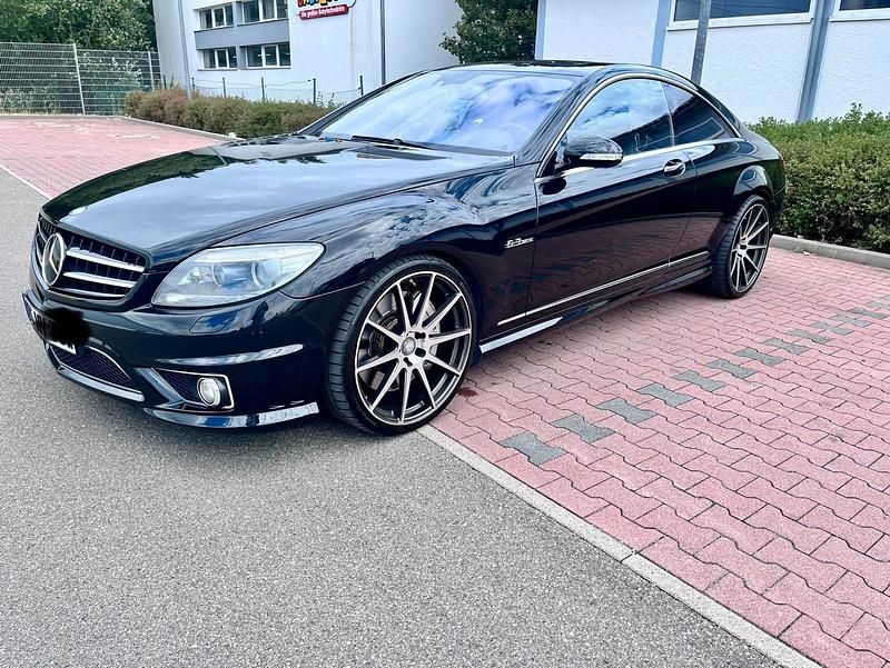 Schwarz Gebraucht 2008 Mercedes CL63 AMG AMG Coupé | 26.900 € (Teuer) - Bild 1/4