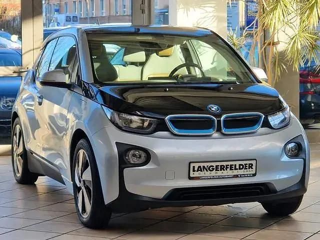 Gebraucht BMW i3 170 PS (125 kW) 2014 Ionic silver mit akzent bmw i blau Kleinwagen