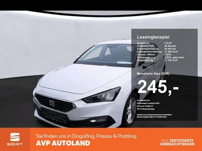 Gebraucht Seat Leon XCELLENCE 131 PS (96 kW) 2021 Weiß Limousine