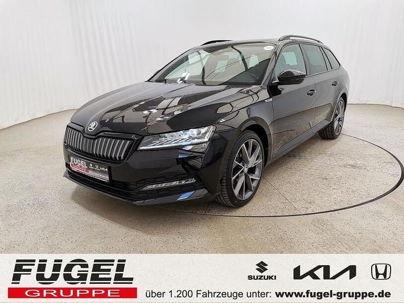 Gebraucht Skoda Superb SportLine 218 PS (160 kW) 2022 Schwarzmagic perleffekt Kombi