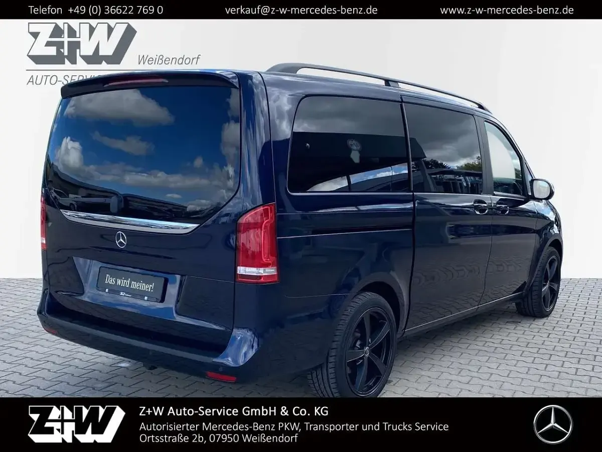 Gebraucht Mercedes V250 Edition 190 PS (139 kW) 2020 Cavansitblau Van / Kleinbus