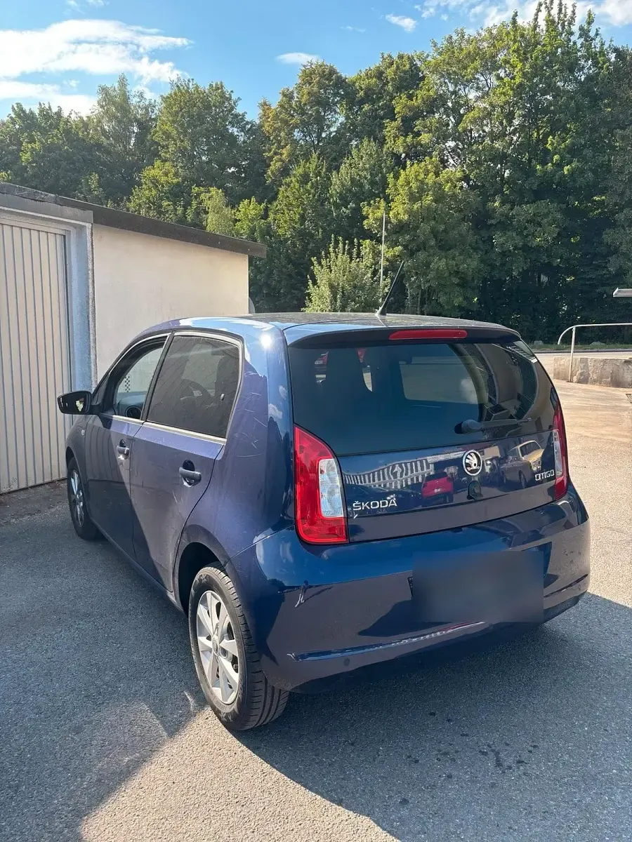 Gebraucht Skoda Citigo 75 PS (55 kW) 2015 Blau Kleinwagen
