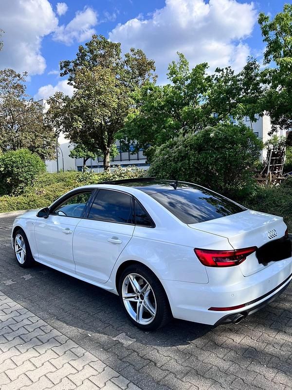 Weiß Gebraucht 2016 Audi A4 S-Line Limousine | 15.999 € (Superpreis) - Bild 1/4