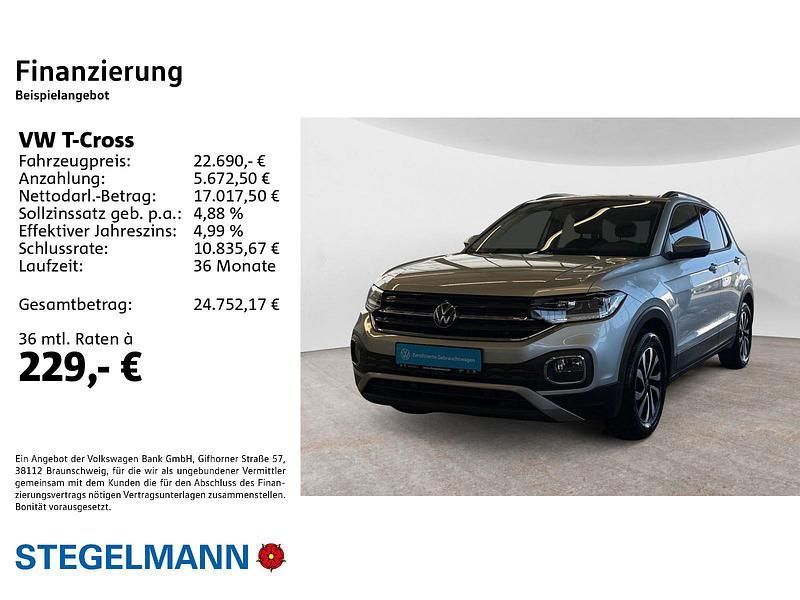 Gebraucht VW T-Cross Active 150 PS (110 kW) 2021 SUV