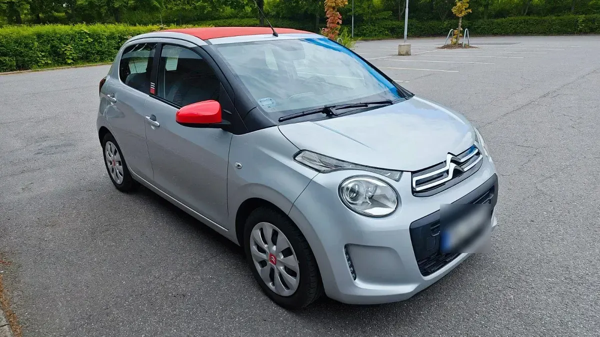 Gebraucht Citroën C1 69 PS (50 kW) 2016 Silber Kleinwagen