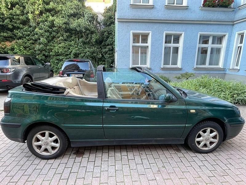 Grün Gebraucht 2000 VW Golf Cabriolet Cabrio | 3.300 € (Fairer Preis) - Bild 1/4