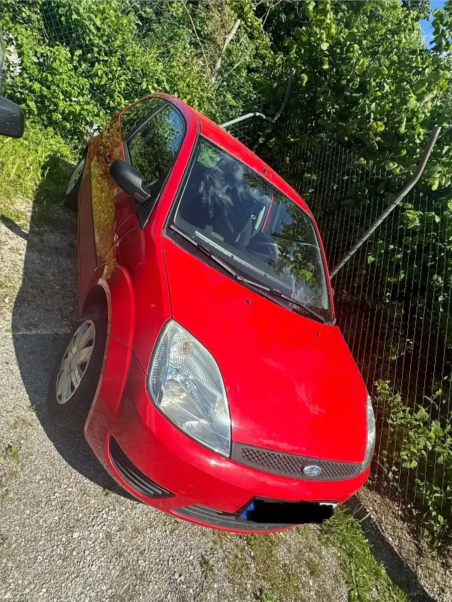 Gebraucht Ford Fiesta 2005 Rot Kleinwagen