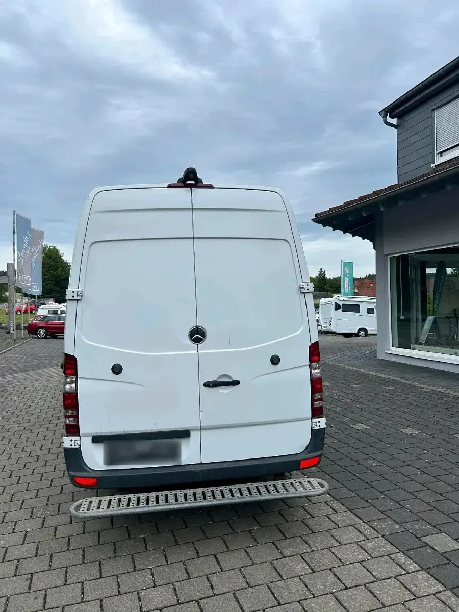 Gebraucht Mercedes Sprinter 163 PS (119 kW) 2018 Weiß Van