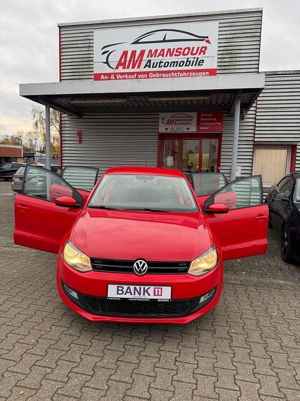 Rot Gebraucht 2010 VW Polo Comfortline Kleinwagen | 4.990 € (Fairer Preis) - Bild 1/4