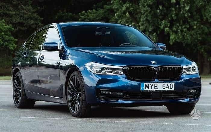 Blau Gebraucht 2018 BMW 640 Performance Coupé | 37.000 € - Bild 1/4