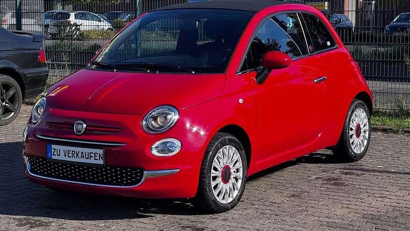Passione rot uni Gebraucht 2023 Fiat 500C Red Cabrio | 10.990 € (Superpreis) - Bild 1/4