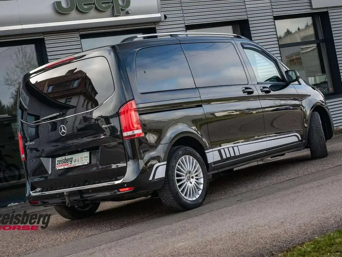 Gebraucht Mercedes V250 Edition 190 PS (139 kW) 2021 Schwarz Van / Kleinbus