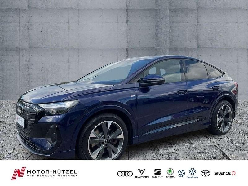 Navarrablau metallic Gebraucht 2022 Audi Q4 e-tron S-Line SUV | 34.460 € (Guter Preis) - Bild 1/4