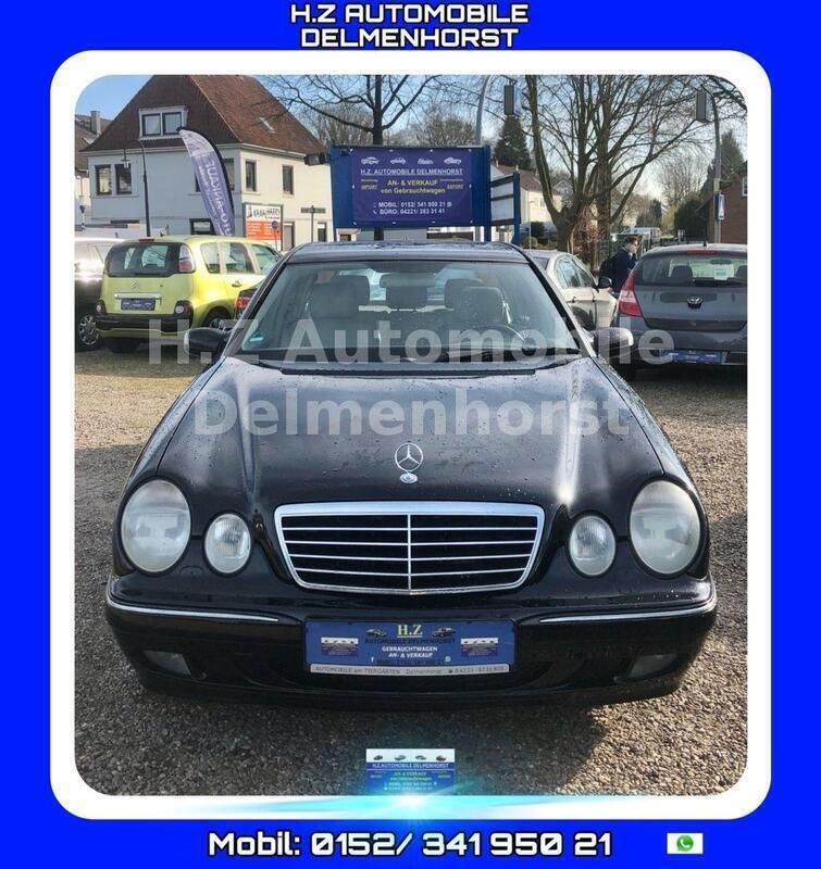 Schwarz Gebraucht 2001 Mercedes E320 Avantgarde Kombi | 5.890 € (Fairer Preis) - Bild 1/4