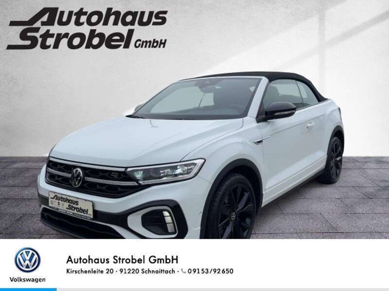 Pure white Gebraucht 2022 VW T-Roc Cabriolet Style Cabrio | 32.990 € (Etwas zu teuer) - Bild 1/3