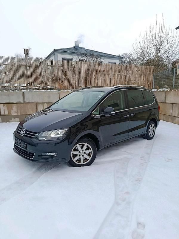 Gebraucht VW Sharan Highline 170 PS (125 kW) 2011 Schwarz Van / Kleinbus