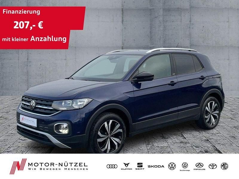 Blau Gebraucht 2021 VW T-Cross United SUV | 18.430 € (Guter Preis) - Bild 1/4