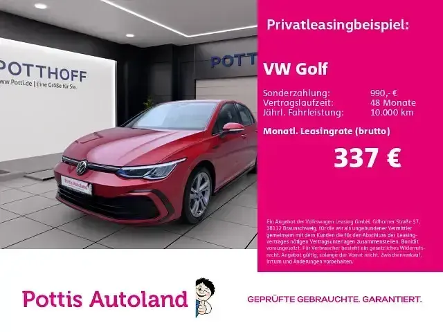 Gebraucht VW Golf VIII R-line 131 PS (96 kW) 2022 Limousine
