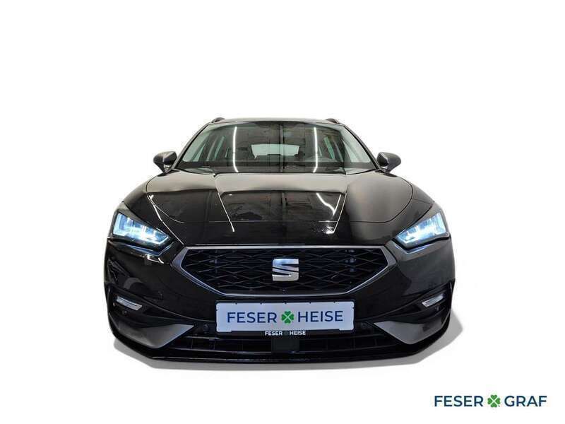 Gebraucht Seat Leon FR 150 PS (110 kW) 2024 Mitternachtsschwarz Kombi