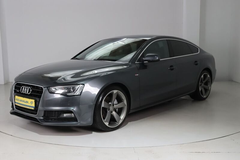 Grau Gebraucht 2012 Audi A5 Sportback S-Line Limousine | 15.690 € (Fairer Preis) - Bild 1/4