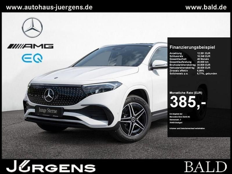 Weiss polarweiss Gebraucht 2024 Mercedes EQA300 AMG SUV | 40.870 € (Fairer Preis) - Bild 1/4