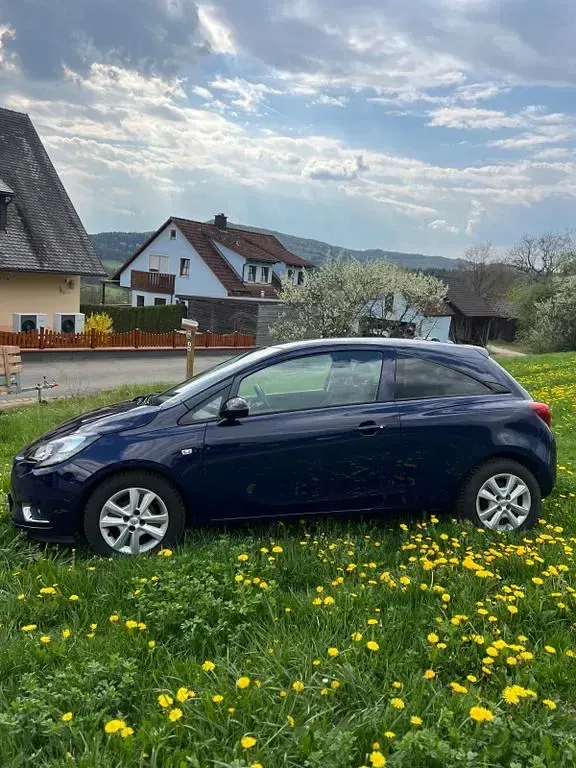 Gebraucht Opel Corsa Color Edition 90 PS (66 kW) 2016 Blau Kleinwagen