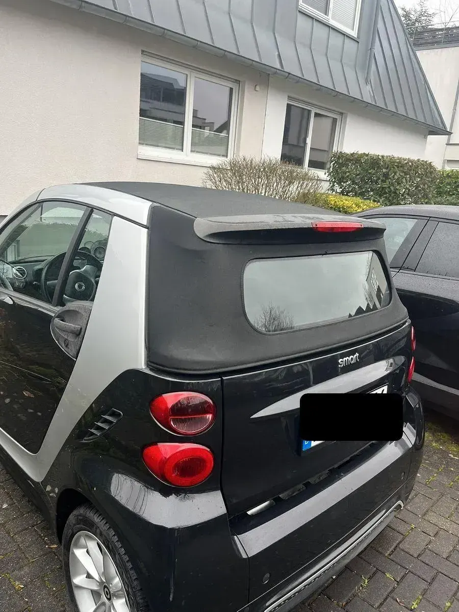 Usata Smart ForTwo Cabrio 71 CV (52 kW) 2012 Nero Cabrio