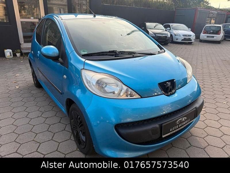 Blau Gebraucht 2007 Peugeot 107 Filou Kleinwagen | 1.900 € (Fairer Preis) - Bild 1/4