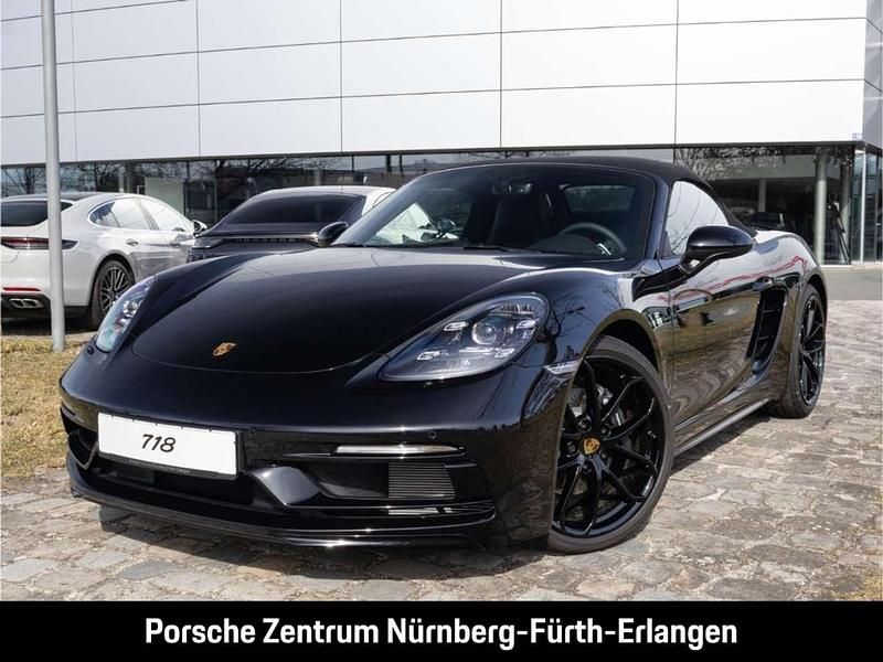 Tiefschwarzmetallic Gebraucht 2025 Porsche 718 Boxster Edition Cabrio | 90.990 € - Bild 1/4