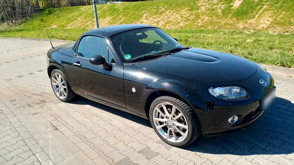 Gebraucht Mazda MX5 126 PS (92 kW) 2008 Schwarz Cabrio