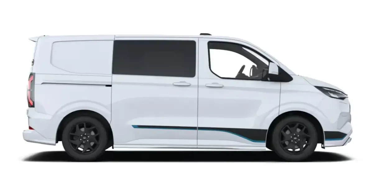 Neu Ford E-Transit Sport 160 kW (218 PS) 2026 Frozen white Van