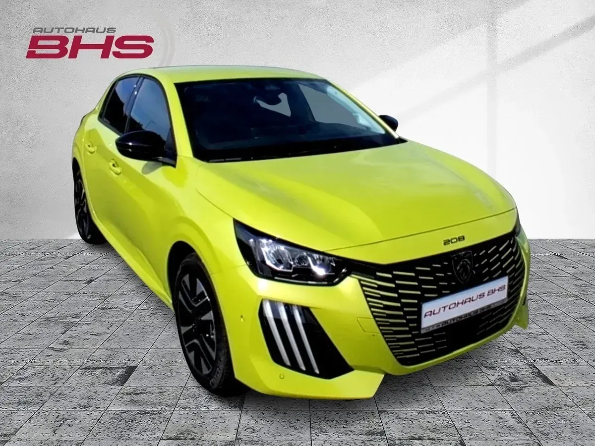 Neu Peugeot 208 Allure 101 PS (74 kW) 2026 Agueda gelb (gelb) Kleinwagen